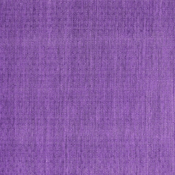 Ahgly Company Indoor Square Abstract Purple Contemporary Area Rugs, 6' Square