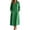 #19Green, variant on MYAOYI Womens Half Zip Hooded Midi Dress Long Sleeve Loose Fit