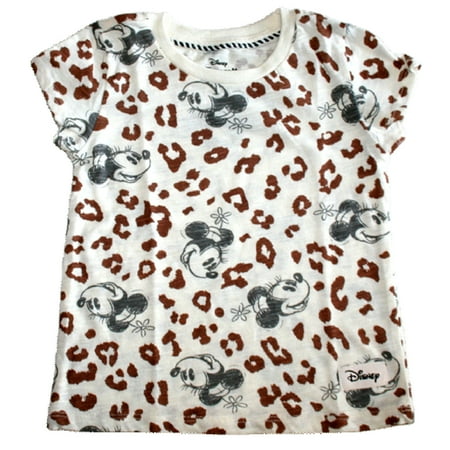 

Disney Minnie Mouse All-Over Print Toddler Girls T-Shirt (3T)