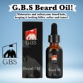 thumbnail image 3 of GBS Sandalwood Beard Wash and Beard Oil, Comes with GBS Wooden Beard Comb and GBS Beard Brush - Oval Military Style Bamboo Wood Handle with Boar Bristles, 3 of 5