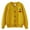 Yellow, variant on ZZwxWA Baby Girls Boys Sweaters Cardigan School Uniform Tops Long Sleeve Button-Down Sweater Fall Coats Toddler Boys Girls Knitted Sweater Embroidery