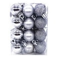 thumbnail image 2 of LangPing Christmas Ball Ornaments for Christams Decorations - 24 Pieces 3Inch Tree Shatterproof Ornaments for Holiday and Party Decoration, 2 of 3