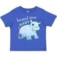 thumbnail image 3 of Inktastic Brand New Baby cute baby hippo Boys or Girls Toddler T-Shirt, 3 of 5