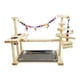thumbnail image 3 of Bird Perches Nest Play Stand Gym Parrot Playground Playstand, 3 of 9