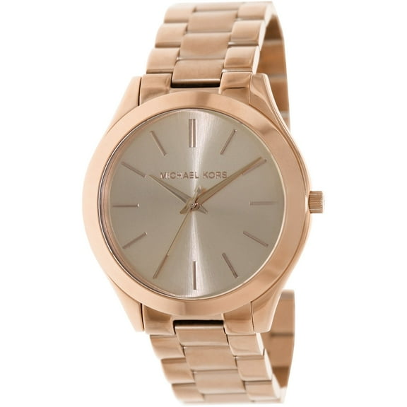 Women's Runway Rose Gold-Tone Watch MK3197