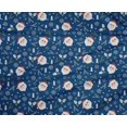 thumbnail image 4 of oneOone Polyester Lycra Blue Fabric Christmas Sewing Material Print Fabric By The Yard 56 Inch Wide, 4 of 4