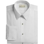 Neil Allyn Mens Tuxedo Shirt Laydown Collar 1/8 Inch Pleat