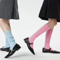 thumbnail image 5 of CoCoMangos Slouch Socks Pack For Women 80s Retro Scrunch Knee High Socks Long Slouchy Stacked Ribbed Boot Socks for Women Girls, 5 of 7