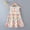 Multicolor-2, variant on Girls Sleeveless Floral Sundress Kids Summer Casual A-Line Viscose Dress Multicolor,Size 6-7 T