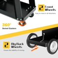thumbnail image 6 of Welding Cart Heavy Duty Original Design, Welding Carts for MIG/TIG Welder and Plasma Cutter Upgraded, Tilt-Table Large Storage 360° Rolling Welding Trolley, 6 of 7