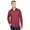 Sp Maroon Hthr, variant on Team 365 Men's Zone Sonic Heather Performance Quarter-Zip