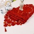 thumbnail image 5 of HongHeng Embroidered Valentine's Day Table Runner Red Tablecloth Valentine's Day Decoration Luxurys Valentine's Day Placemat Decoration, 5 of 6