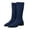 Dark Blue, variant on Knee-High Boots for Women Stretch Fabric Sock Boots Low Heel Dress Boots Women's Fashion Shoes for Fall Winter Casual Outfits