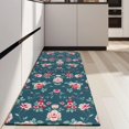 thumbnail image 4 of Pioneer Flower Floral Print Pattern Kitchen Rug Mat,Kitchen Runner Rugs Non Skid Washable,Decorative Kitchen Floor Mats for Kitchen,Sink,Laundry,17"X47", 4 of 5