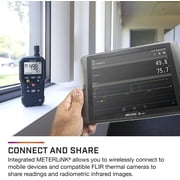 Flir Pinless Moisture Meter + Ir Thermometer And Meterlink