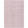 thumbnail image 2 of Addison Rugs Chantille Indoor/Outdoor Transitional Geometric Pink Washable Rectangle Rug, 5' x 7'6", 2 of 6