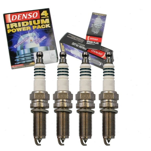 4 pc DENSO Iridium Power Spark Plugs compatible with Kia Soul 2.0L L4 2012-2016
