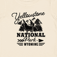 thumbnail image 4 of Inktastic Wyoming Yellowstone National Park Boys or Girls Baby T-Shirt, 4 of 5