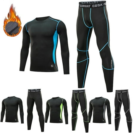 

MLFU Toddler Thermal Underwear Winter Sports Underwear for Boys Size 115-155cm