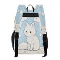 thumbnail image 5 of Iauyy Clear Backpack Heavy Duty PVC Transparent Backpack for College Workplace, Cat Animation, 5 of 8