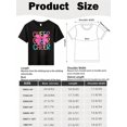 thumbnail image 3 of MAWOTEA Cheer And Pink Bow Patterned Iron-On T-shirt With 100% Cotton Fabric,Suitable for Boys And Girls,Size From 3T-13Y,Ideal Gift for Kids, 3 of 6