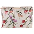 thumbnail image 3 of Yarn Organizer,Exquisite Wood Handle Fabric Knitting Bag Knitting Organizer Breakthrough Technology, 3 of 14