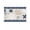 Dark Blue, variant on Light Blue Coastal Sun Shade Sail 6.5'x10' Rectangle Outdoor Shade Canopy, Vintage Ocean Nautical Starfish Coral Striped Porch Shades Outdoor Sun Blocking Screen, Sunshade Cloth Covers for Patio