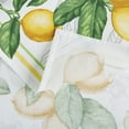 thumbnail image 3 of Martha Stewart Lots of Lemons Kitchen Towel Cotton Kitchen Towel Set, Multicolor, 3 Piece, 3 of 5