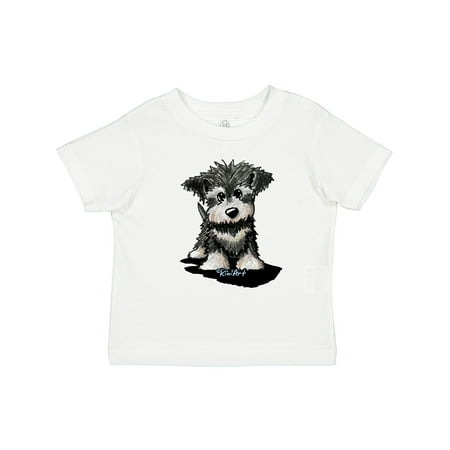 

Inktastic Schnauzer Pup Gift Toddler Boy or Toddler Girl T-Shirt