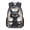 Cat Pattern, variant on HUIACONG Cat Pattern Student Bookbag, Polyester Durable Elementary School Backpack Multiple Zipper Pockets Kids Bag for Camping Hiking