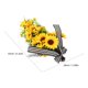 thumbnail image 2 of Moluckfu Adorno Colgante De Guirnalda De Girasoles Artificiales Para Jardín Y Porche Rústico, 2 of 7