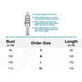 thumbnail image 7 of Curve Muse Women's Sleeveless V Neck Asymmetrical Tank Dress-White-XL, 7 of 7