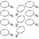 thumbnail image 1 of Juego de anillos para cortinas Laklulu con clip, paquete de 10, 1", 1 of 8