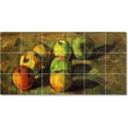 thumbnail image 1 of Ceramic Tile Mural-Paul Cezanne Fruits Vegetables Tile Mural Modern House Design. 36" w x 18" h using (18) 6 x 6 ceramic tiles, 1 of 3