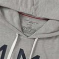 thumbnail image 4 of Tommy Hilfiger Men's Pullover Logo Hoodie, Grey Heather,XL - US, 4 of 4