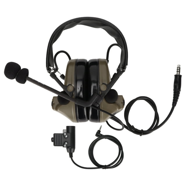 Auriculares militares, auriculares militares de 7,1 mm, auriculares militares profesionales, orejeras militares, tecnología avanzada