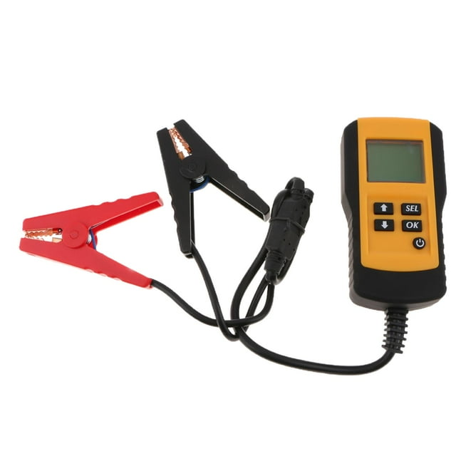 Probador de Alternador de Batería Automática para Coche, Herramienta de Diagnóstico de Conductancia LCD AE300