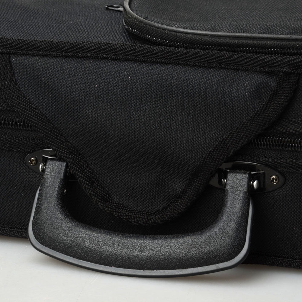 Premium Durable Cloth Fluff Triangle Violin Case with Beige Lining for 4/4 Violins - Stylish Protection for Your Instrument