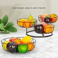 thumbnail image 6 of Fruit Basket, Bextsrack 4-Tier Fruit Basket Hoom Decor Metal Fruit Basket Bowl Vegetables Bread Storage Bowl for Kitchen, 6 of 7