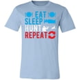 thumbnail image 3 of Eat Sleep Repeat Hunter T-Shirt, 3 of 4