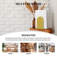 thumbnail image 7 of Pofeuu Duck1 Print Large Bookend Hold Heavy Books- Wood Bookends for Heavy Books Heavy Duty Book Ends Wood Bookends for Office Desk Non-Skid, 7 of 7