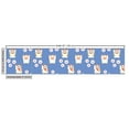 thumbnail image 2 of Cat Fabric by the Yard, Repetitive Maneki-Neko Motifs Japanese Inspired, Decorative Upholstery Fabric for Sofas and Home Accents, Azure Blue Dark Pink by Ambesonne, 2 of 4