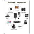 thumbnail image 4 of [ UL Listed] VOLTKARE DC 24V 1000mA Power Supply with 4 Tips for Diffuser Humidifier,LED Strip Light,LED Floor Lamp,Hypervolt Massage Gun,Smart Vacuum Robot, 4 of 8