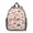 Mushroom and Character, variant on Mushroom and Cone Black Pattern Backpack for School, Cute School Bag with Adjustable Shoulder Straps and Padded Back, 13.8"x11.4"x6"