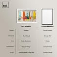 thumbnail image 6 of Surfboard Horizons II Shadowbox Print Maximalist Wall Decor by Art Remedy, White Frame, 15 x 10, 6 of 7