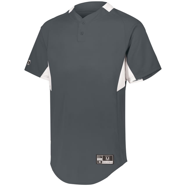 Holloway Boy's Game7 Two Button Baseball Jersey