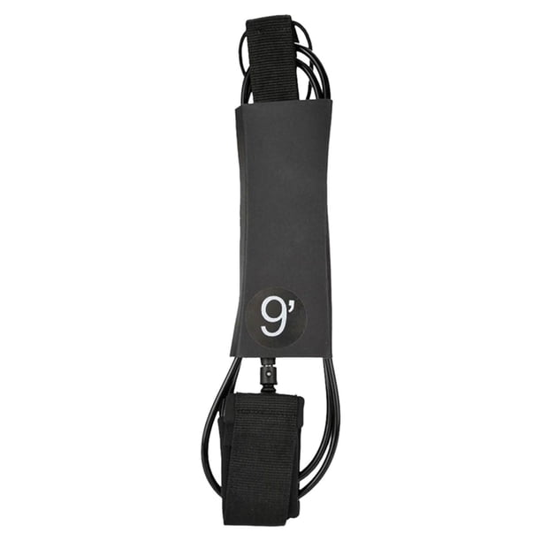 Toystoory Leg Rope Paddleboard 7mm Thick Foot Tether Leash Rope Shortboard Surfboard Deportes acuáticos 9 pies