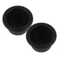 thumbnail image 1 of unbranded 2Ud Portavasos Insertable Para Y Reclinable ABS Negro Para Rv Con Simple Y Estable, 1 of 8