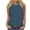 Navy, variant on XMMSWDLA Women's Sleeveless Tank Tops, Casual Loose Fit T Shirts Solid Color Tunic Crew Neck Summer Shirts Tee Blue Tank Tops Teen Girls