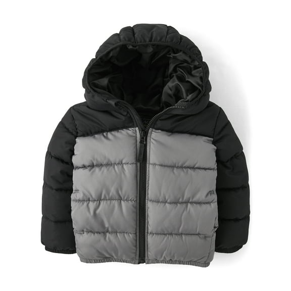 The Children's Place Toddler Boys Hooded Puffer Jacket, Sizes 12M-5T